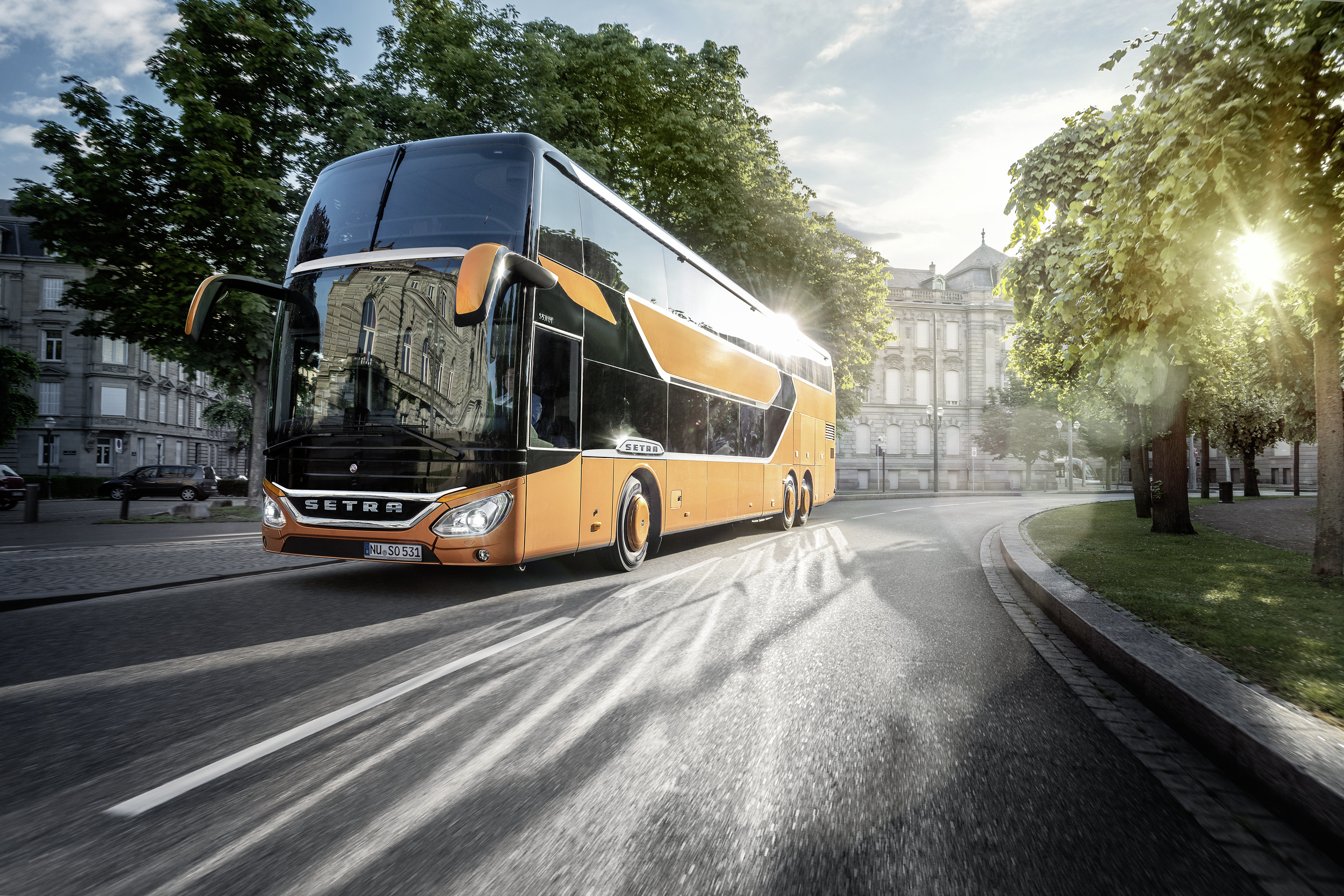Windshield for Setra Top Class Bus Coach