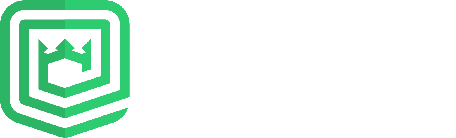 Szyby Autobusowe Bis Logo kontra